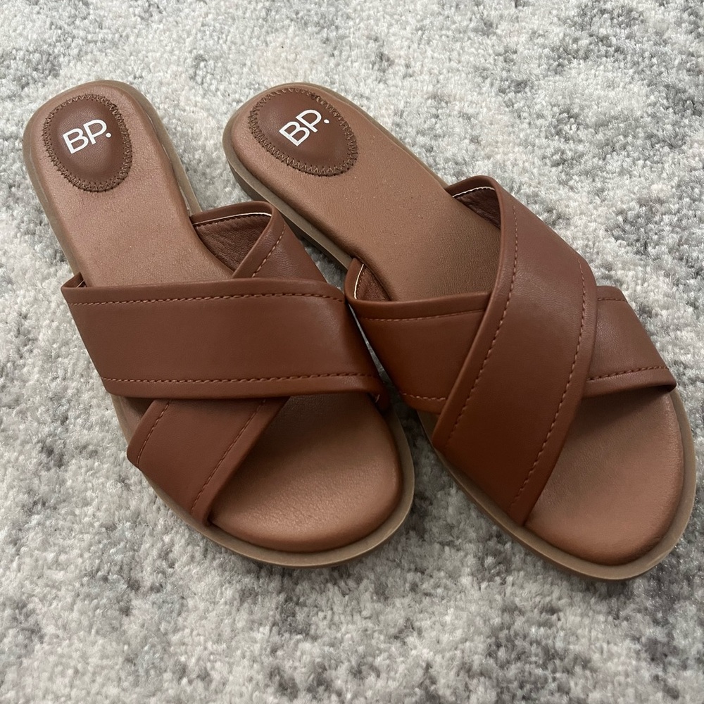 BP Brown Sandals - NEW (7.5)